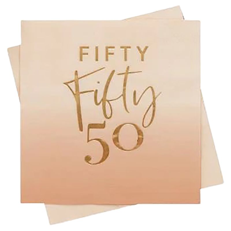 Hootyballoo - Fifty Paper Napkins - 165 x 165 mm - 16pcs