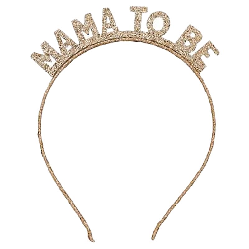 Hootyballoo - 'Mama to be' Glitter Headband - Gold