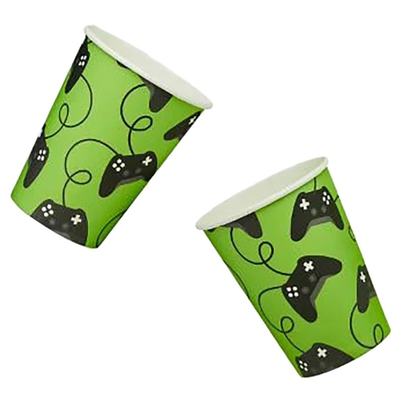 Hootyballoo - Game Controller Paper Cups - 8Oz - 8pcs