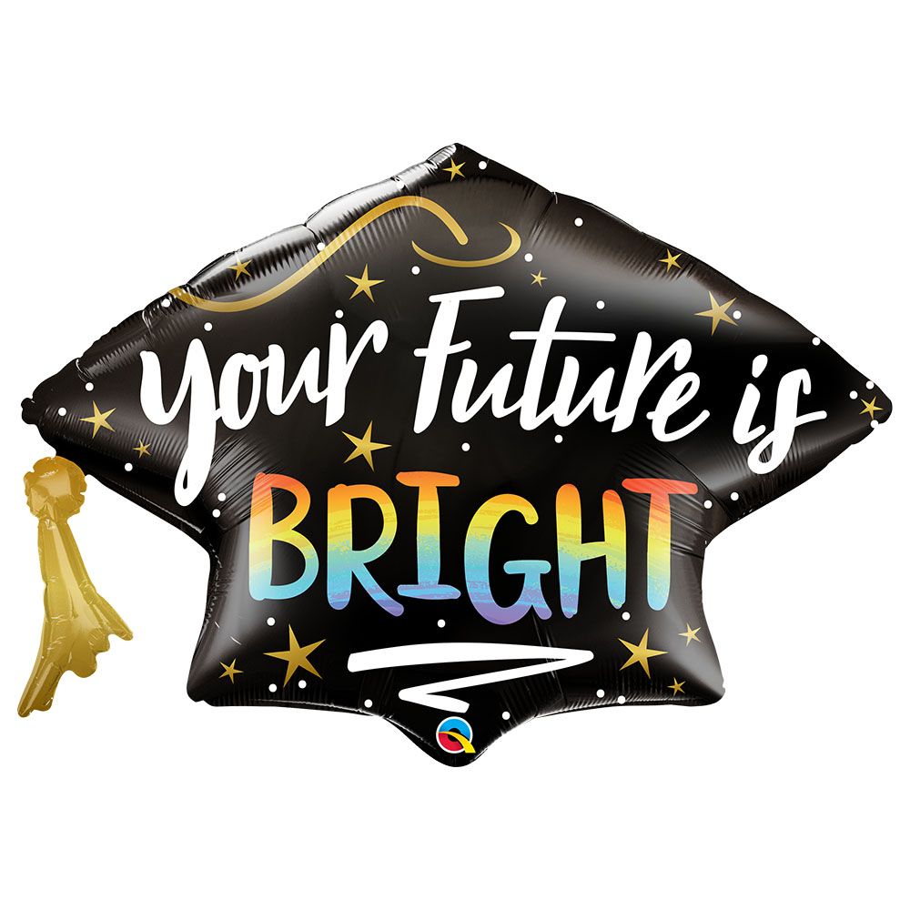 Qualatex - Your Future is Bright Foil Balloon - 40-inch