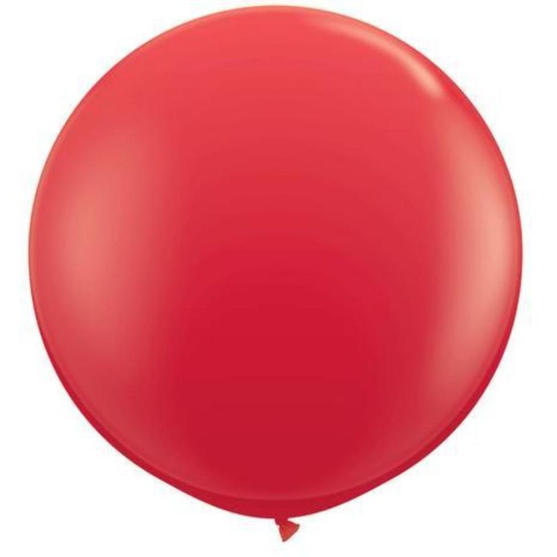 Qualatex - 3ft Latex Balloon Red 2pcs