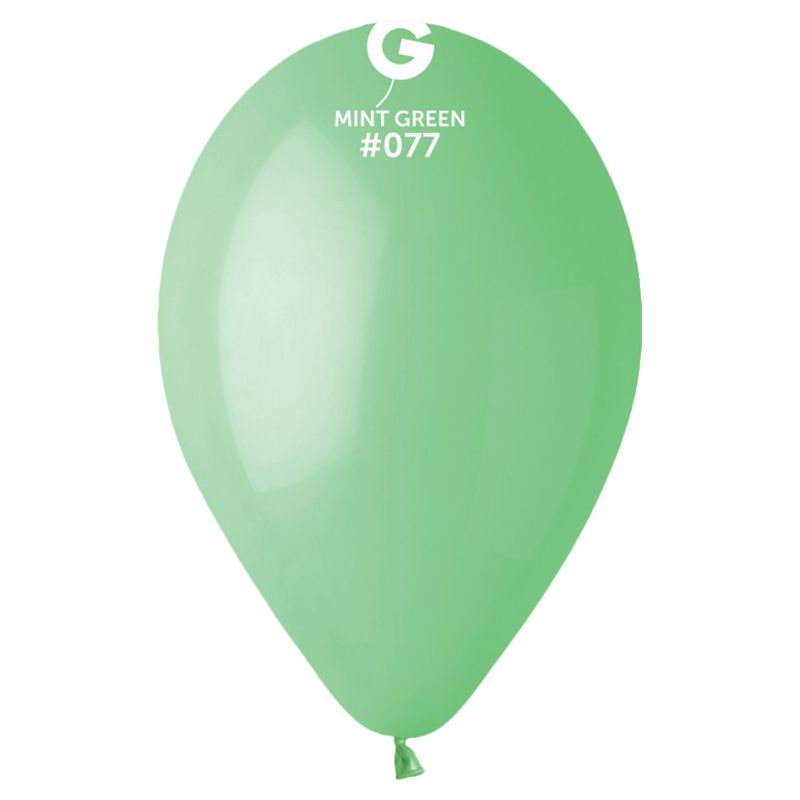 Gemar - Standard Latex Balloon - Mint Green - 12-inch - 100pcs