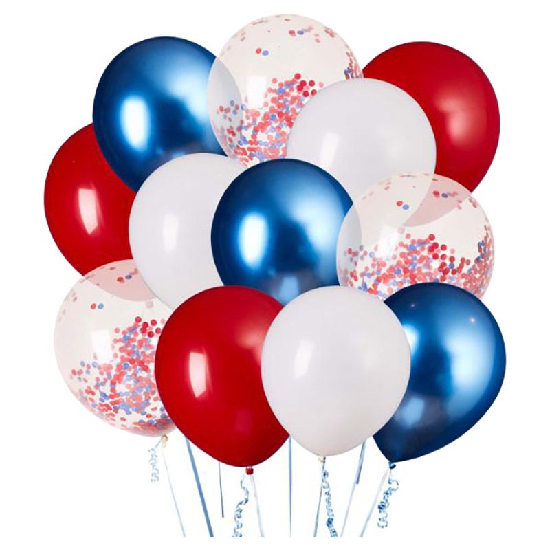 Hootyballoo - Royally British Balloon Bundle - 12-Inhc - 12pcs