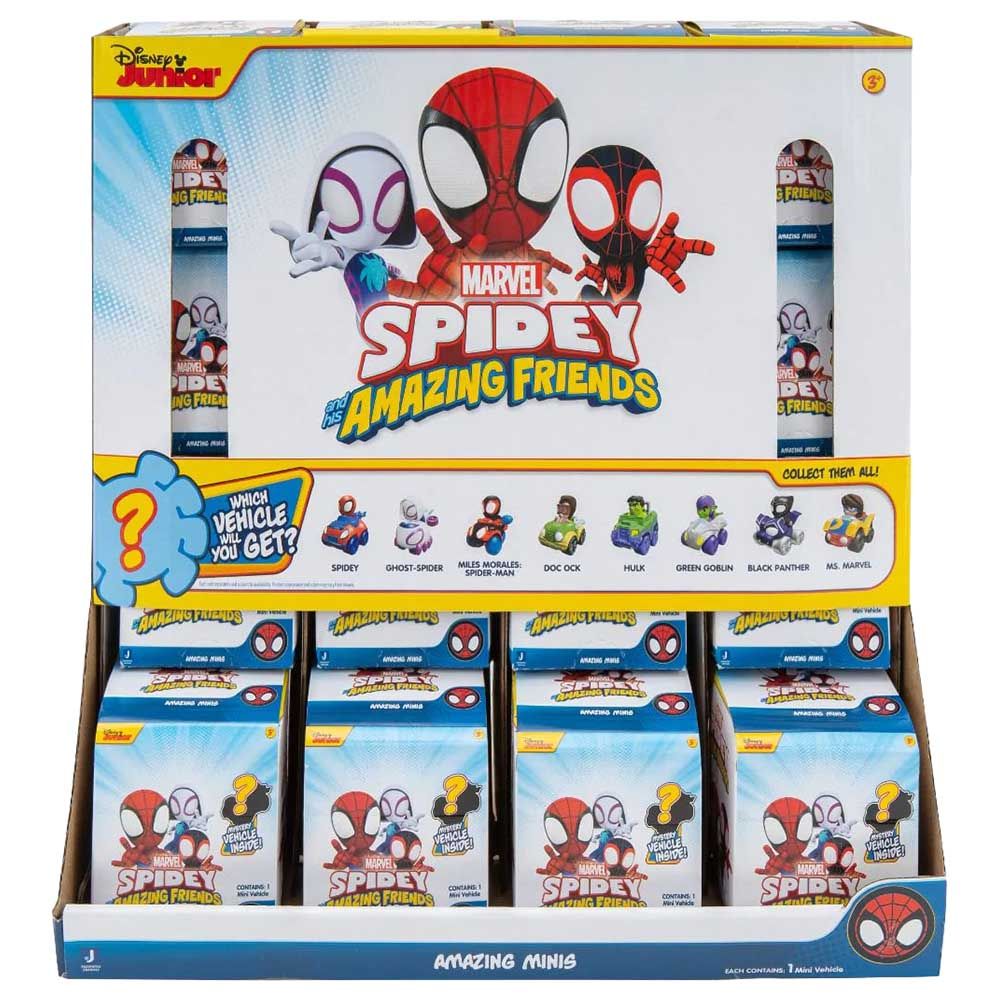 Jazwares - Spidey & Amazing Friends Blind Mini Vehicle 1pc - Style May Vary