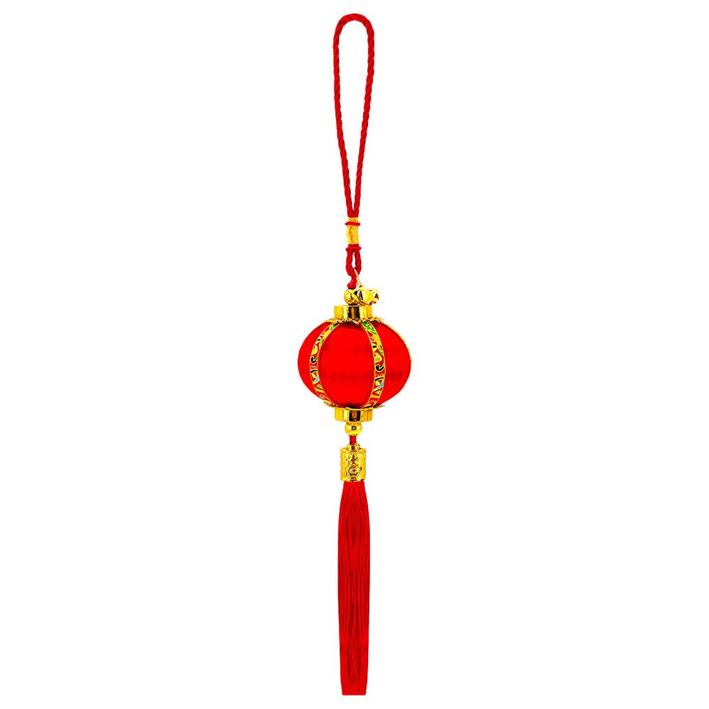 Party Magic - Lantern Decoration - 7.5x36 cm - Red