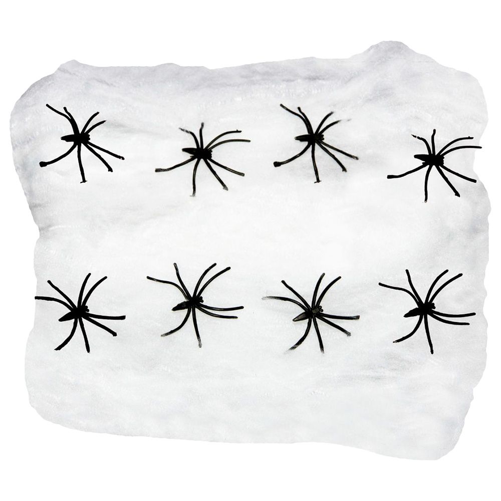 Party Magic - Spider Web White W/ 12 Spider 300g