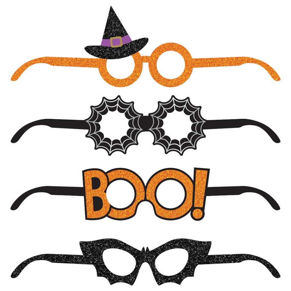 Creative Converting Halloween Deluxe Paper Glasses Pack of 4