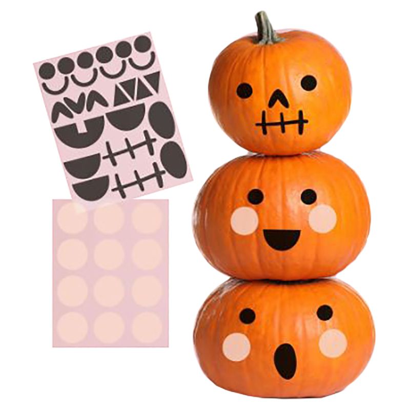 Hootyballoo - Pumpkin Decoration Stickers - 2pcs