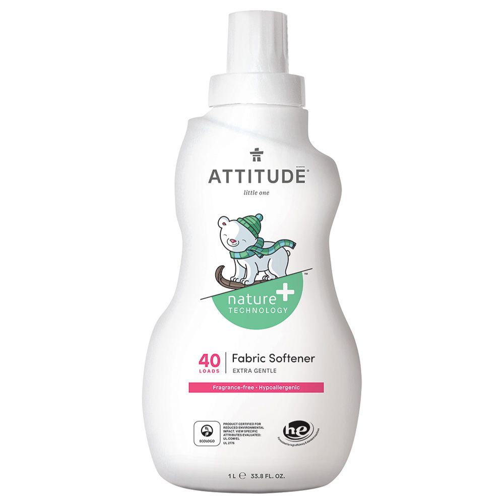 Attitude - Little Ones Extra Gentle Fabric Softener 1L -  40 Loads 