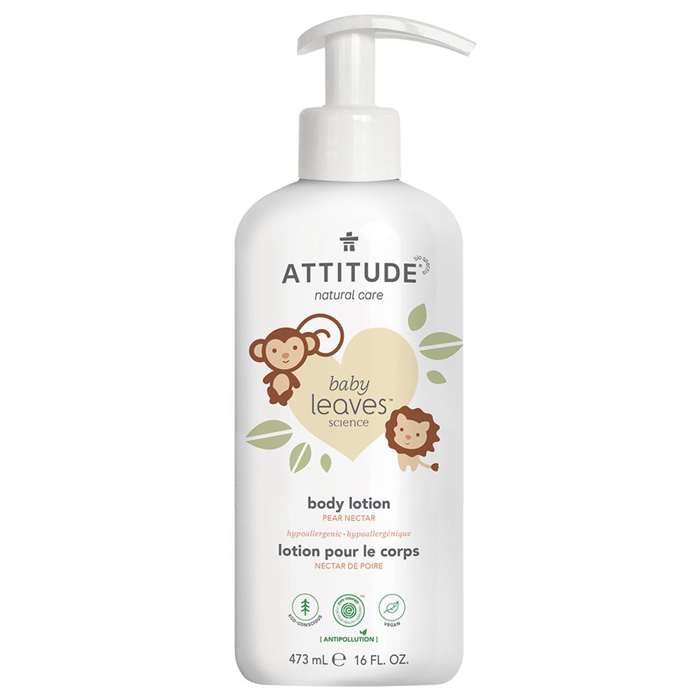 Attitude - Baby Leaves Body Lotion 473ml - Pear Nectar