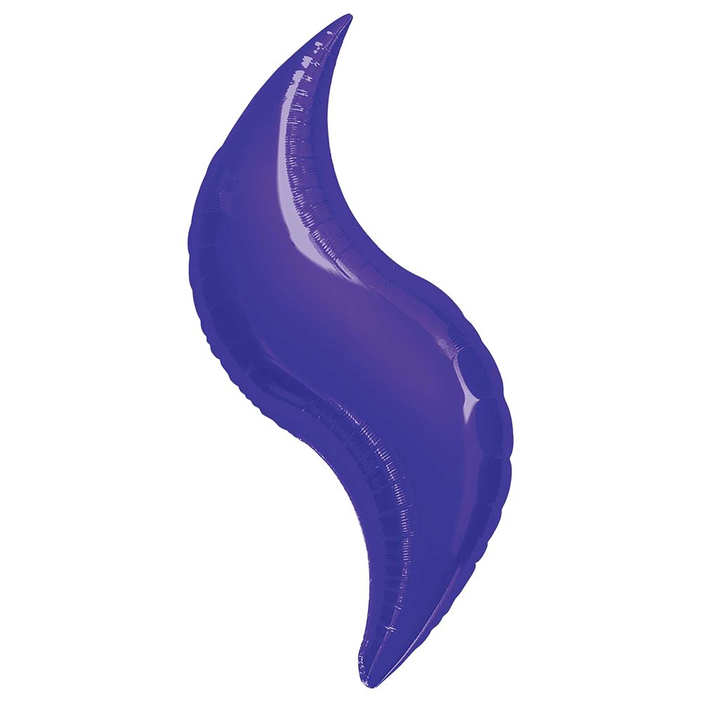 Party Centre - 36-inch Curve Super Shape Balloon - Purple