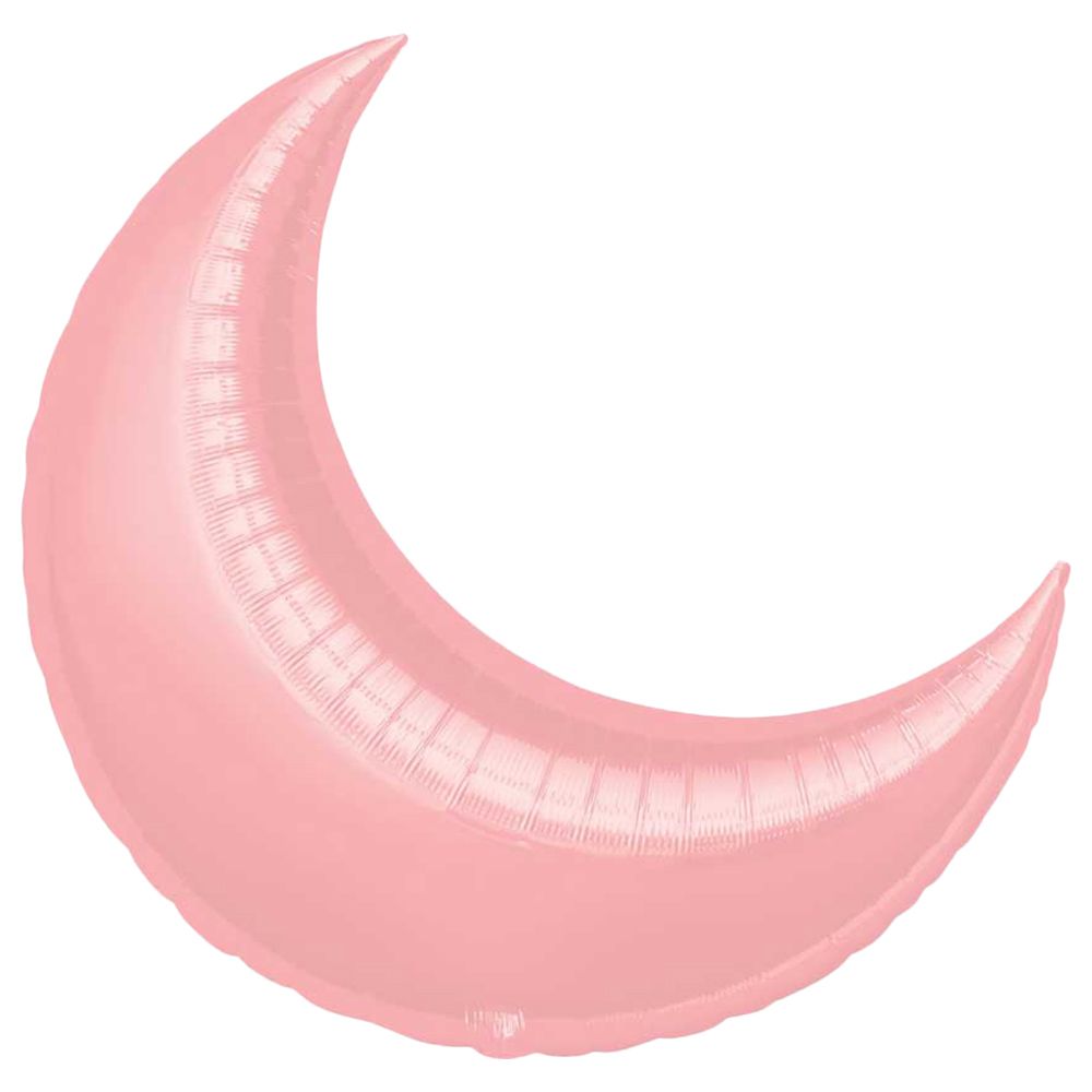 Party Centre - 26-inch Crescent Super Shape Balloon - Pastel Pink