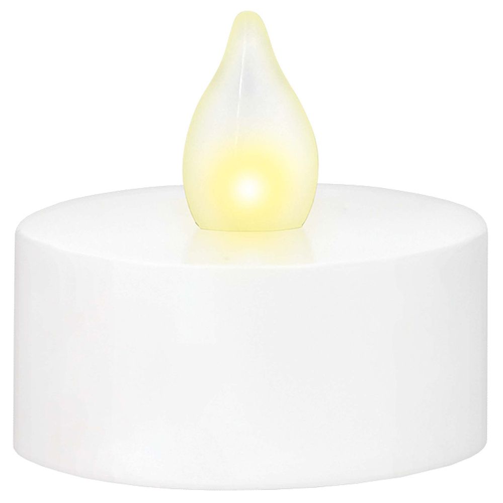 Amscan - White LED Tealights 12pc