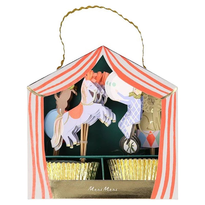 Meri Meri - Circus Parade Cupcake Kit