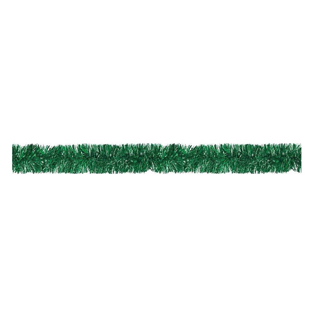 Tinsel Boa Garland 9ft - Green