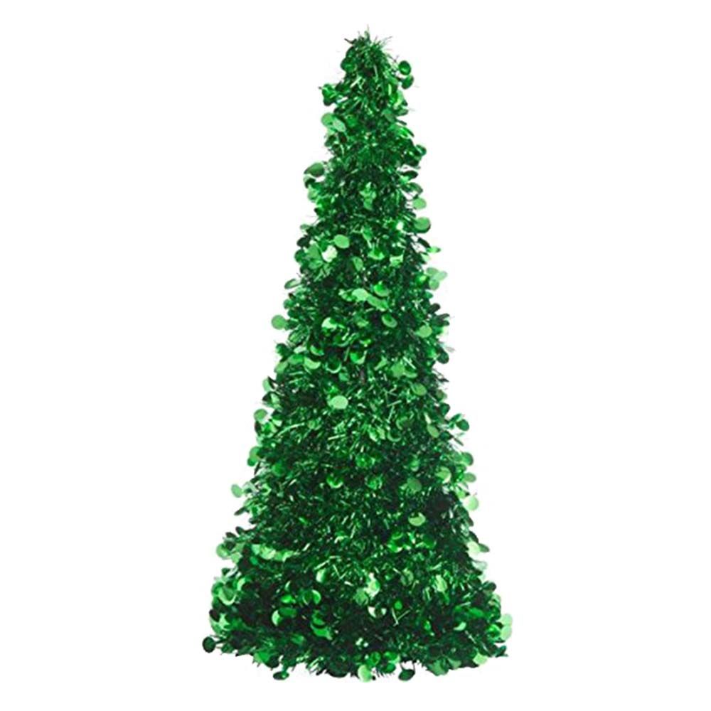 Tree Large Tinsel 18" - Green