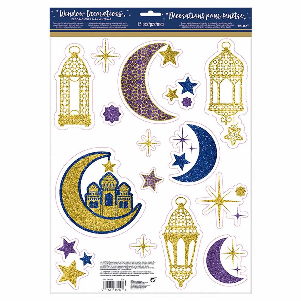 Amscan - Eid Celebration String Window Decoration 6pc