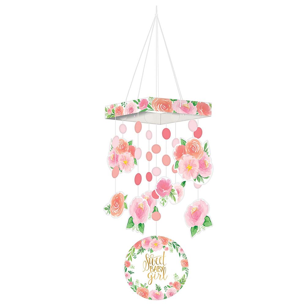 Amscan - Floral Baby Hanging Decoration