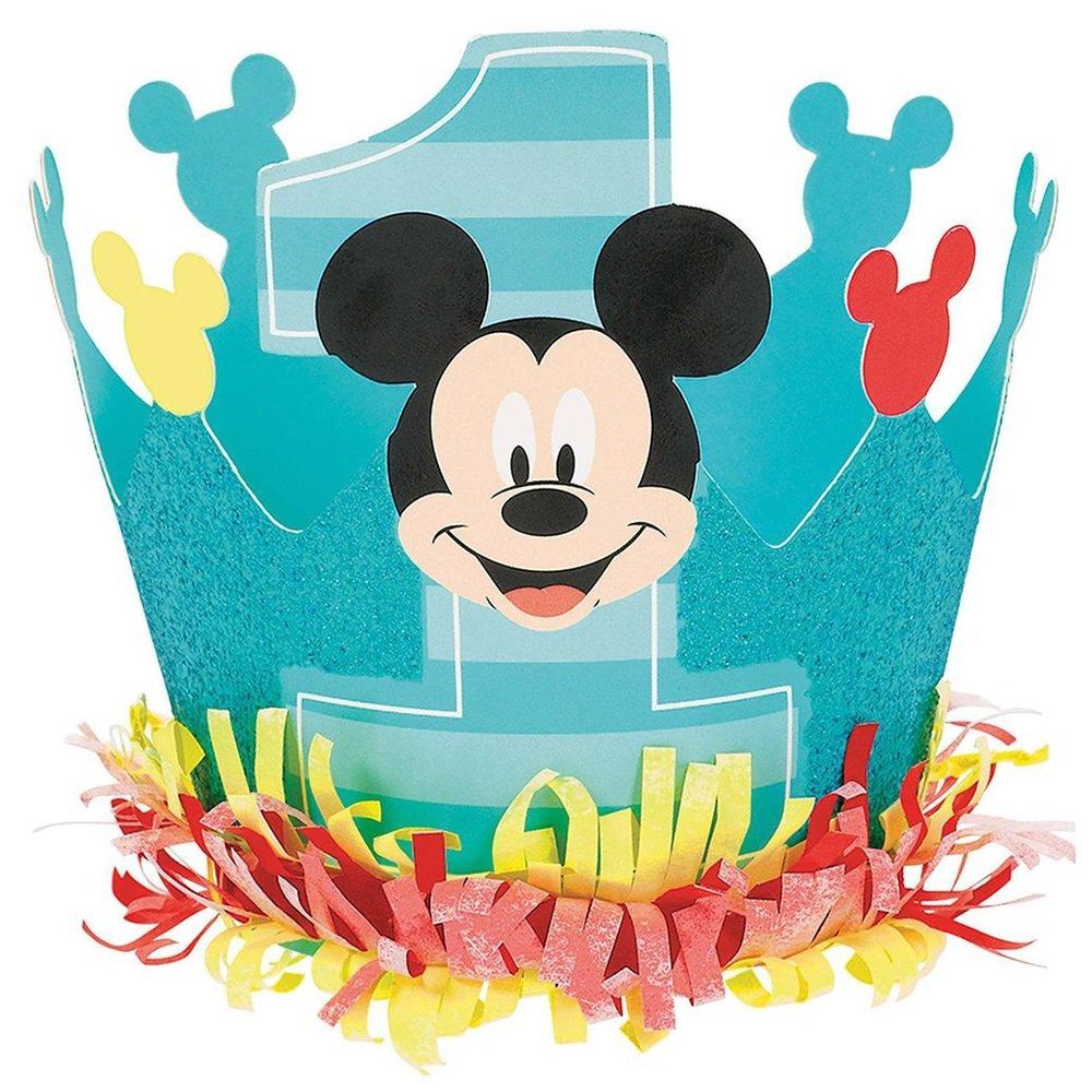 Mickey's Fun To Be One Paper Crown