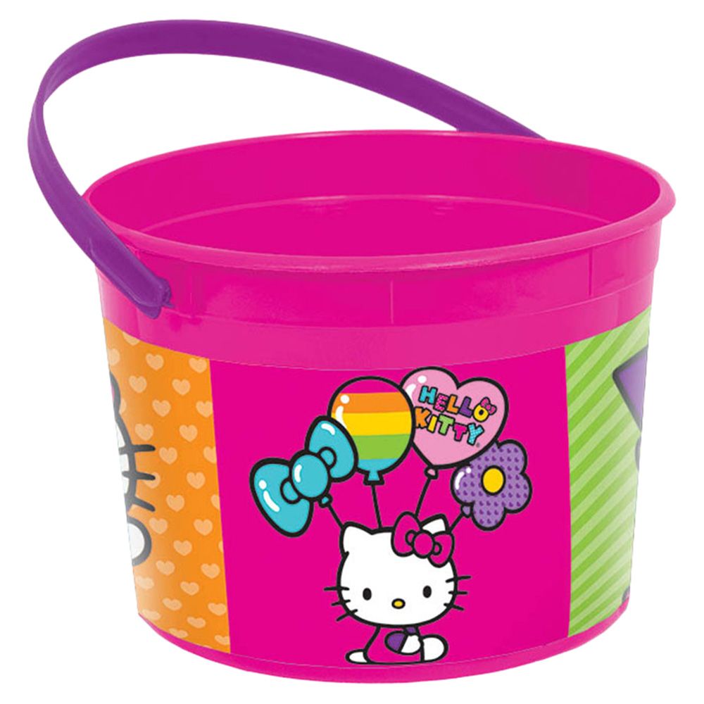 Hello Kitty Rainbow Favor Plastic Container