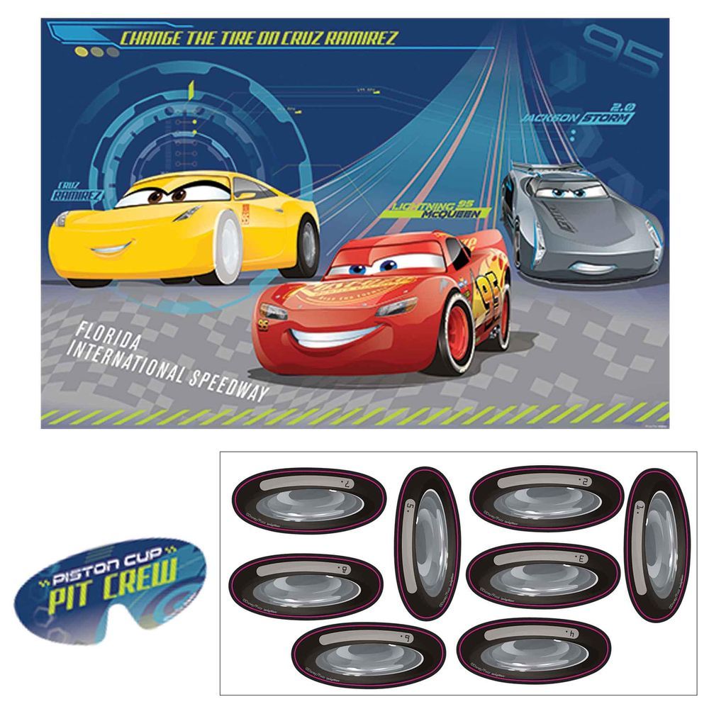 Disney Cars 3 Party Game