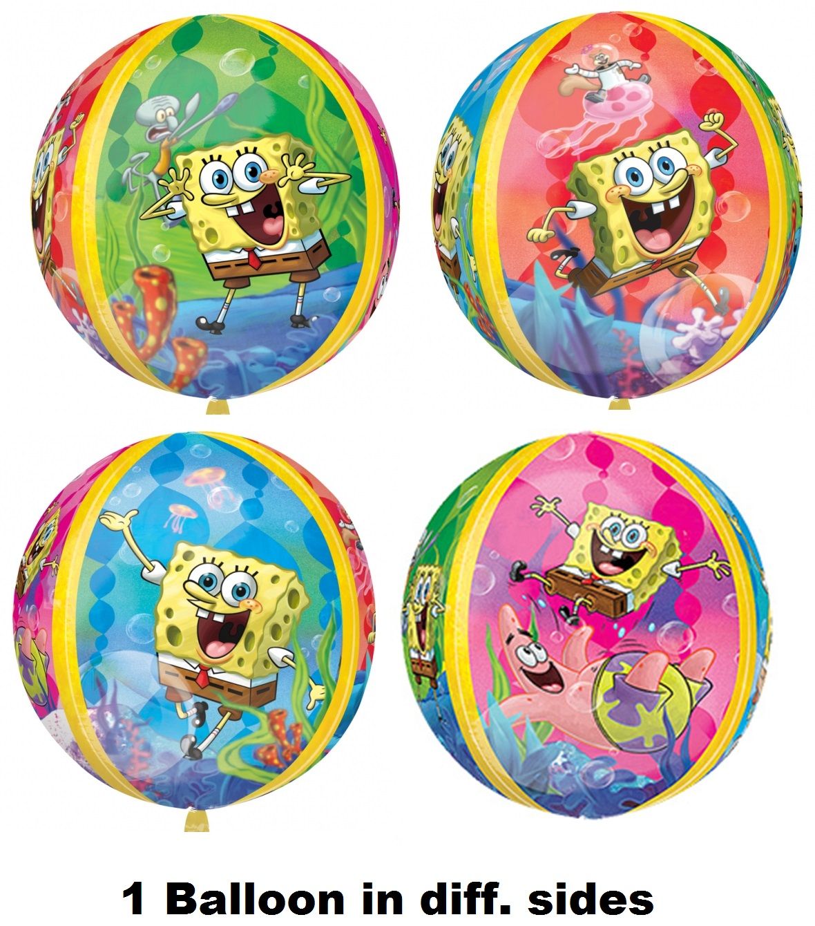 Orbz SpongeBob Squarepants Balloon - 1pc