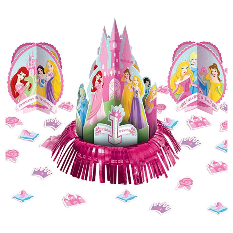 Disney Princess 1st Bday Table Decorating Kit