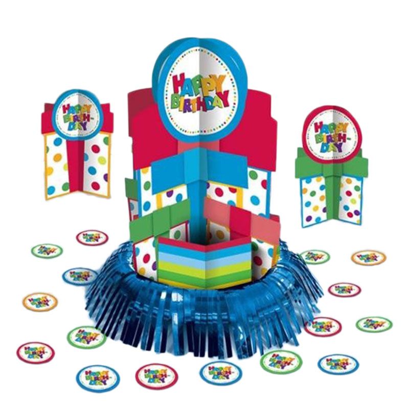 Happy Birthday Boy Table Decorating Kit