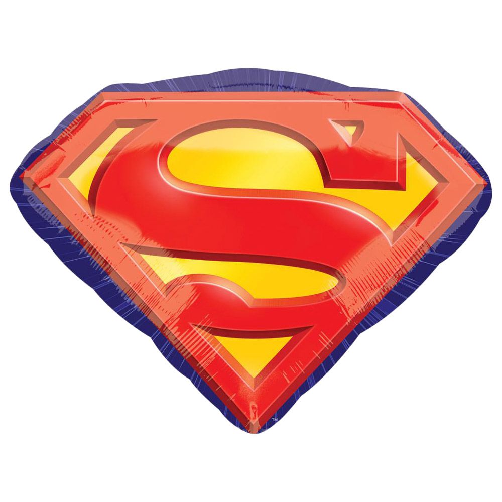 Superman Emblem Supershape Balloon