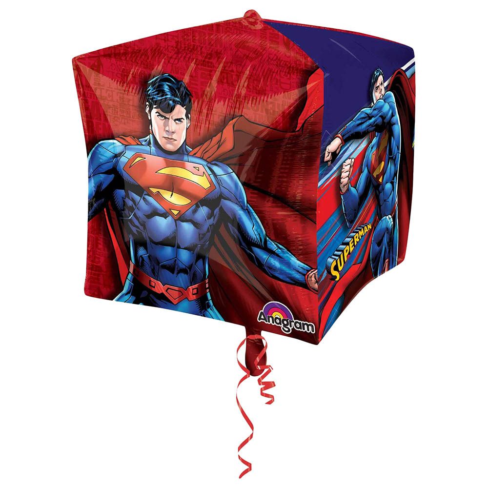 Superman Comics Cubez Foil Balloon