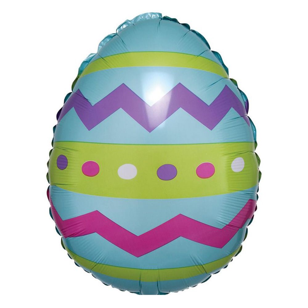 Easter Egg Stripes & Chevron Junior Shape