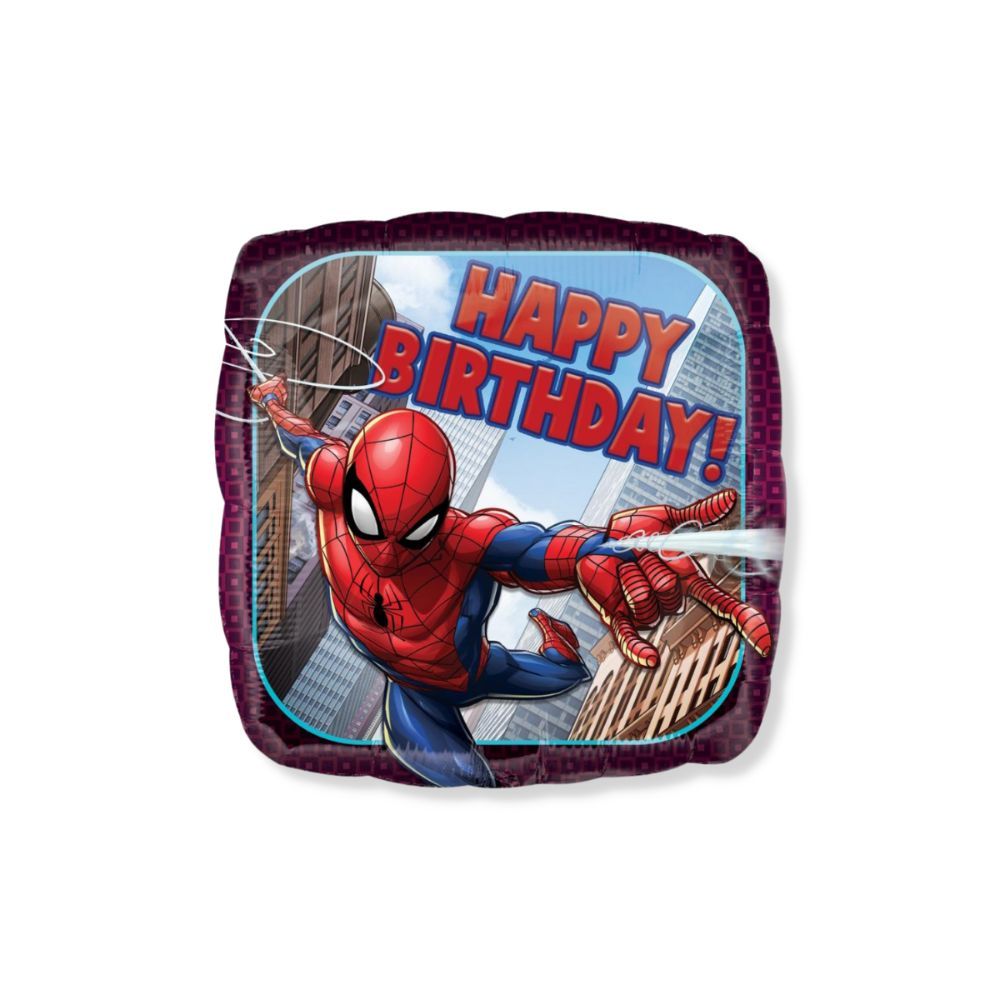 Spider-Man Happy Birthday Foil Balloon