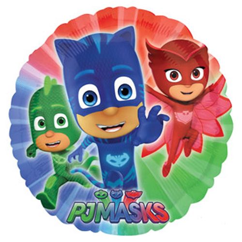 S60 Pj Masks Foil Balloon 18"