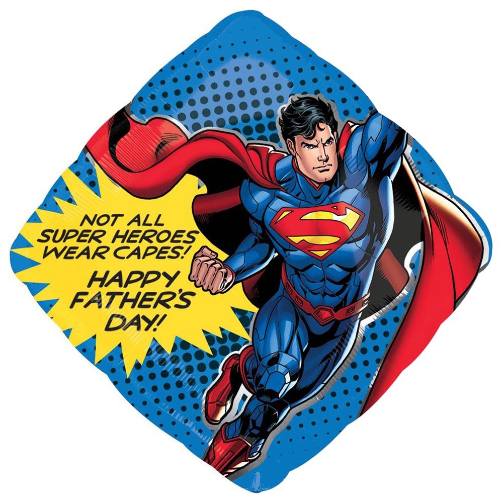 Superman W/ Cape Supershape Balloon