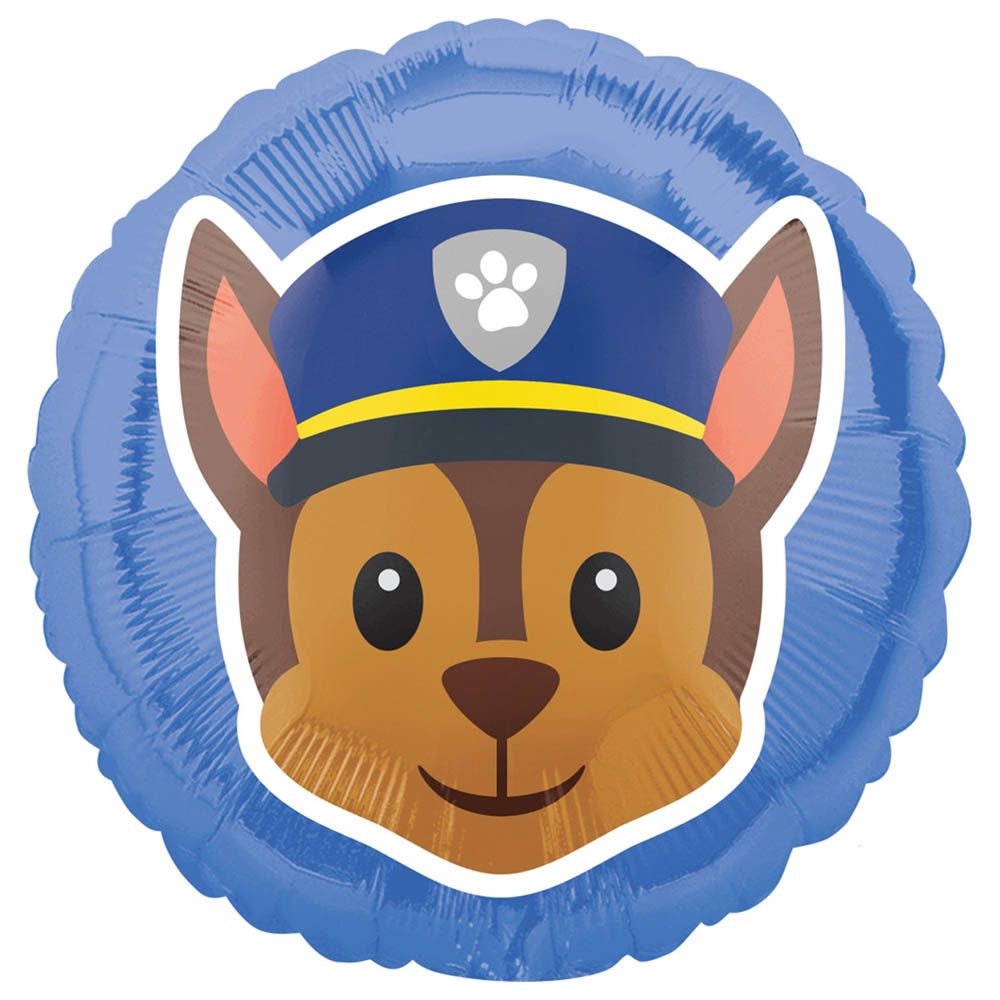 Anagram - S60 Paw Patrol Chase Emoji Foil Balloon