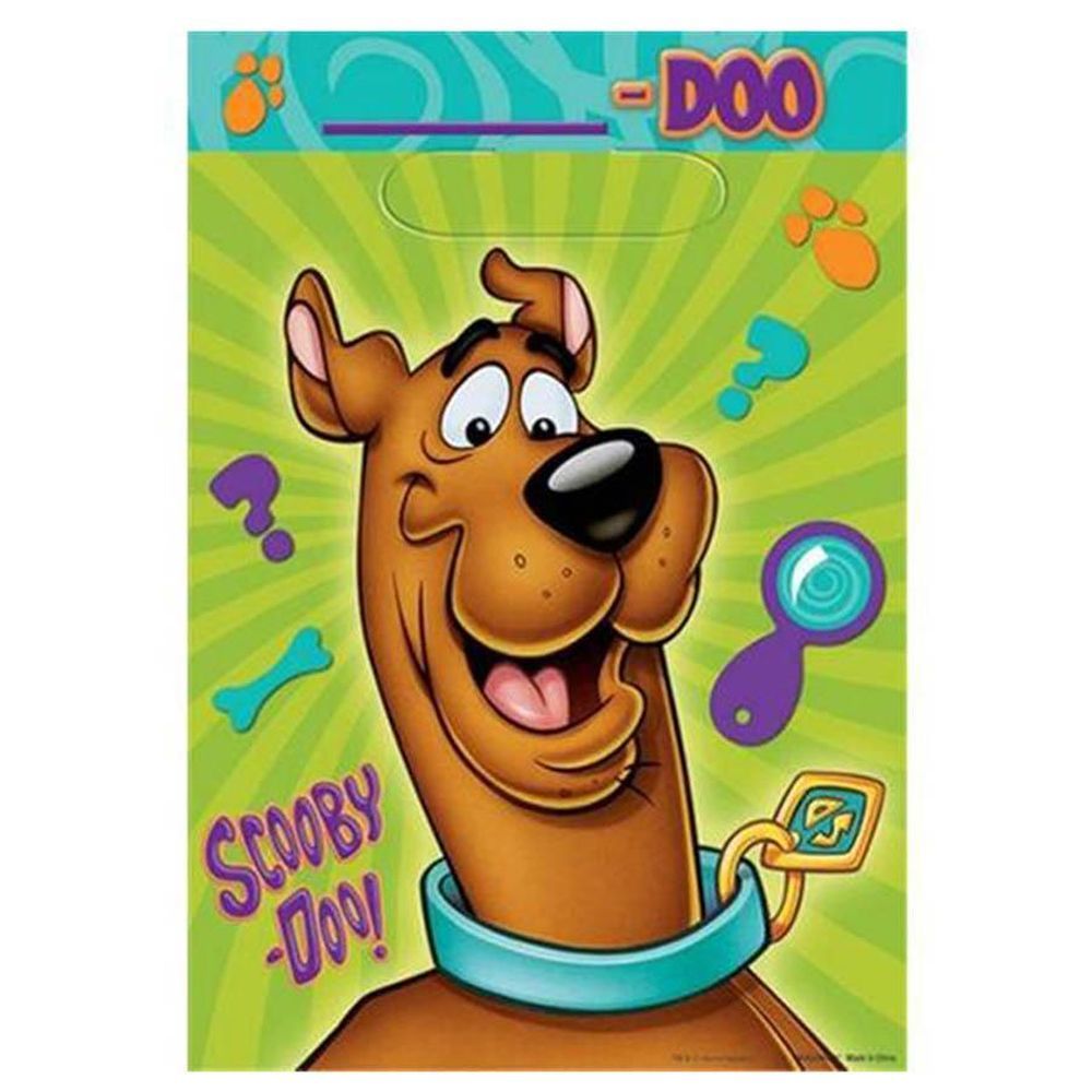 Scooby-Doo Folded Loot Bags 8pcs