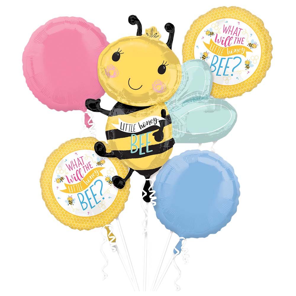 Anagram - P75 What Will It Bee? Balloon Bouquet 5pcs