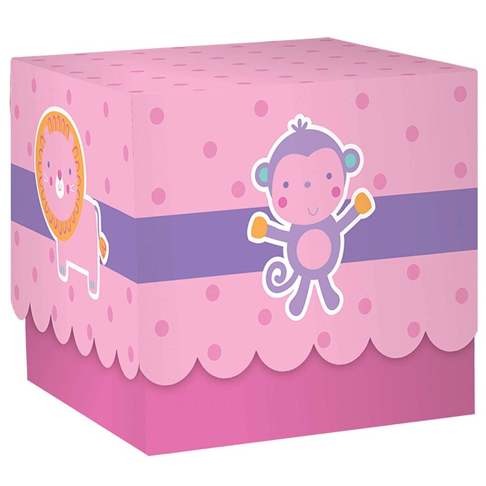 Amscan - Baby Shower Pink Printed Paper Boxes 24pcs