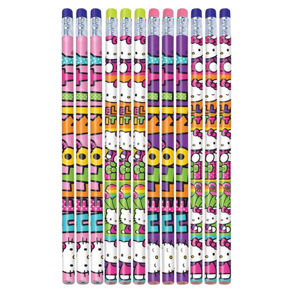 Hello Kitty Rainbow Pencil Favors (12pcs)