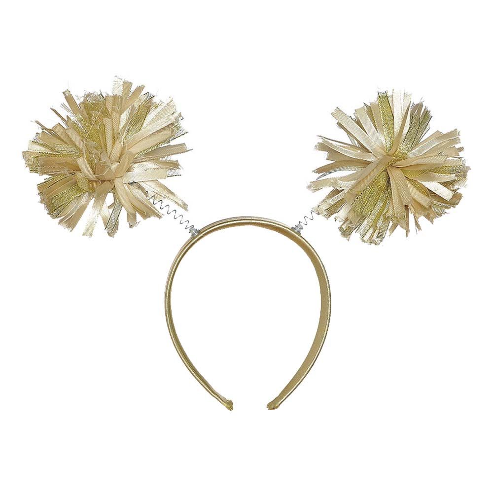 Pom Pom Head Bopper - Gold