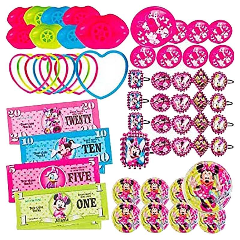 Party Centre - Disney Minnie Mouse Birthday Toy Favors - 48pcs