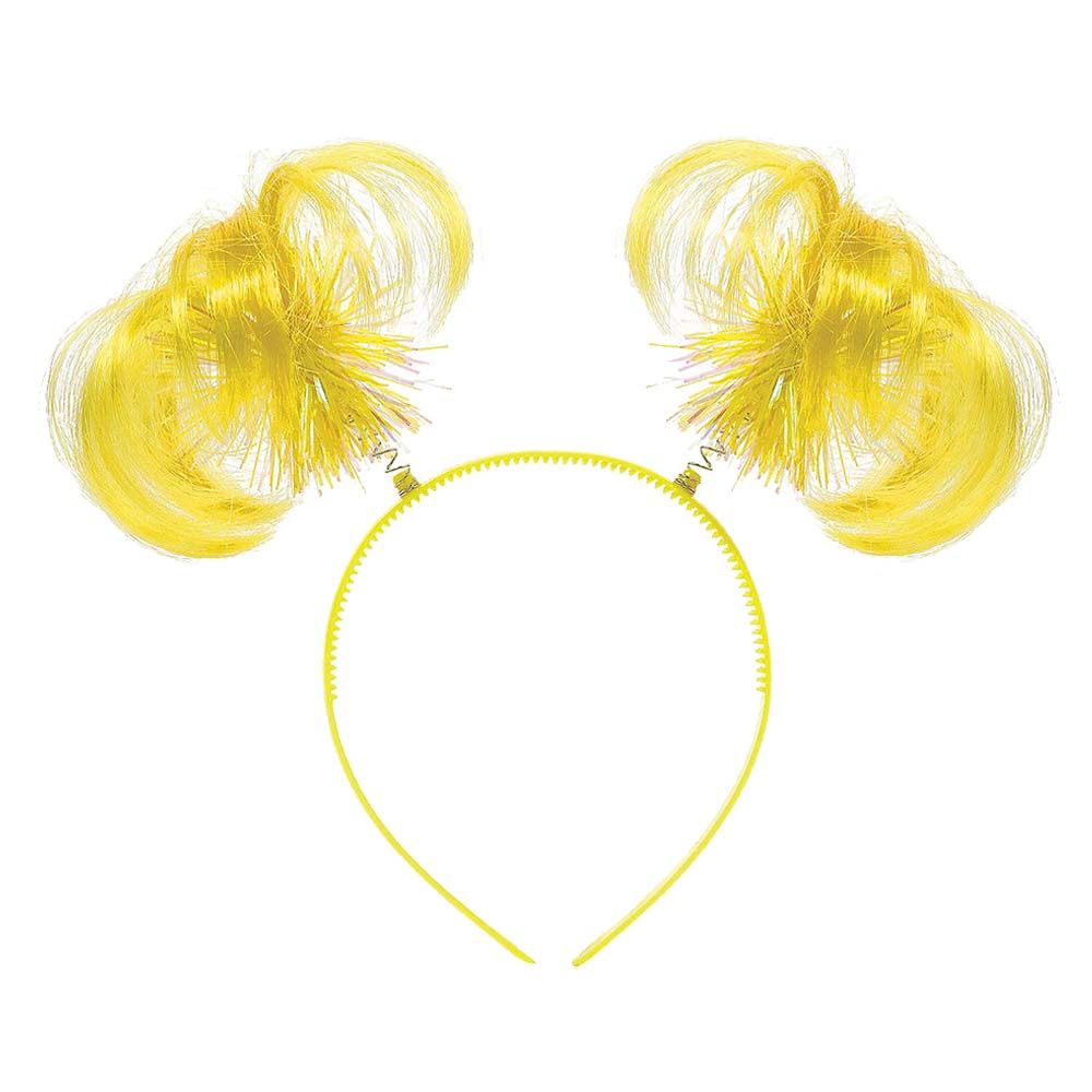 Ponytail Head Bopper - Yellow