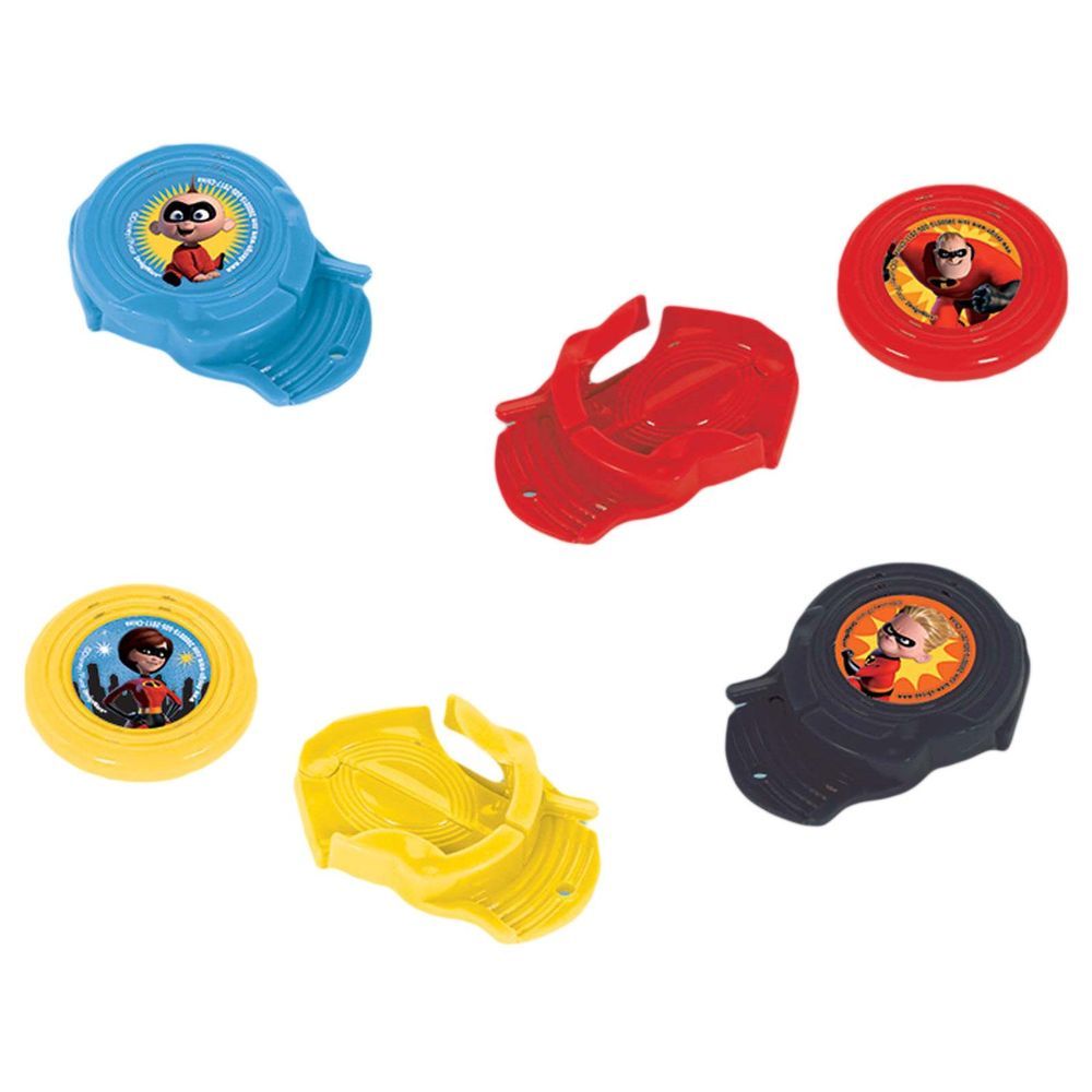 Incredibles 2 Mini Disc Shooter 12pcs