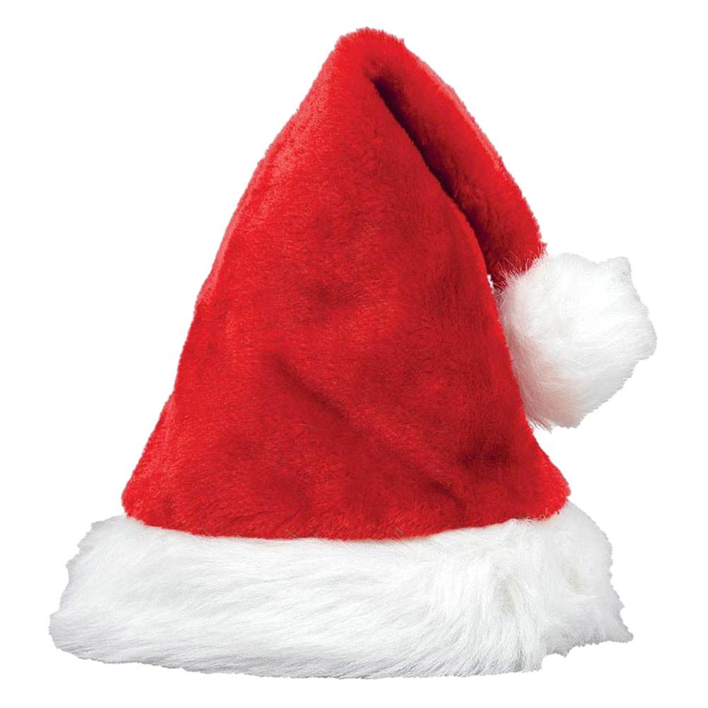 Amscan - Santa Hat Plush 15x11-inch