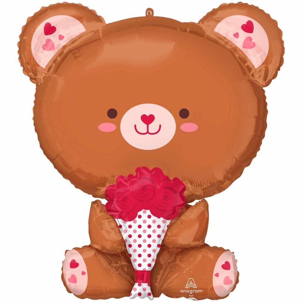 Valentines Teddy Garland Multi-Balloon