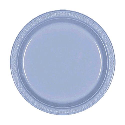 Amscan - Plastic Plates 7" 20pcs - Pastel Blue