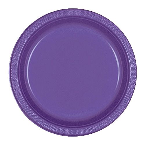 Amscan - Plates 9" 20pcs - New Purple