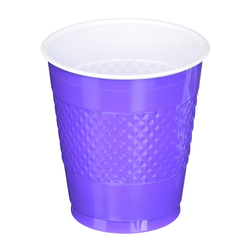 Amscan - Plastic Cups 9oz 20pcs - New Purple