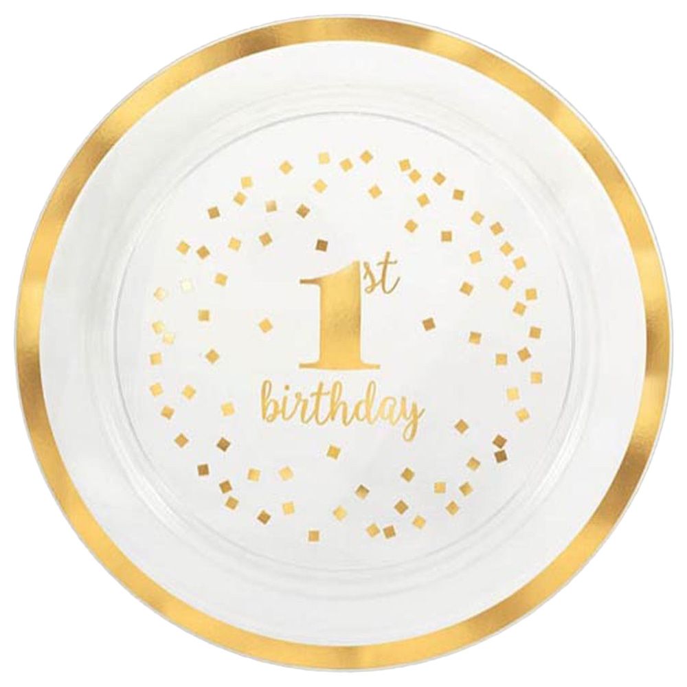 1st Birthday Confetti Serving Tray