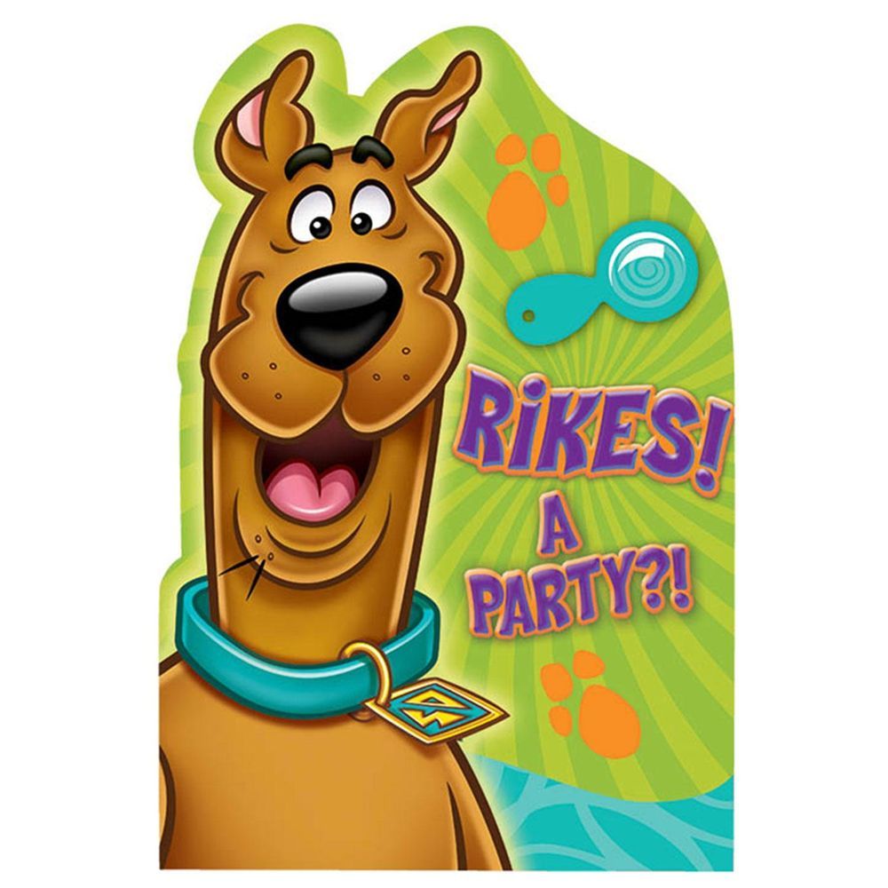 Scooby-Doo Where Are You Invitation Cards